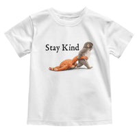 Punch The Monkey Meme Toddler T Shirt Stay Kind