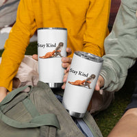 Punch The Monkey Meme Tumbler Cup Stay Kind