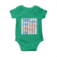 Tired Moms Coffee Club Baby Onesie Funny Mommy Mama Coffee Lover