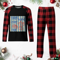 Tired Moms Coffee Club Plaid Pajama Set Funny Mommy Mama Coffee Lover