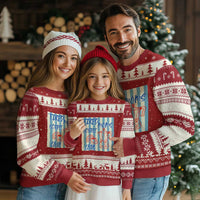 Tired Moms Coffee Club Ugly Christmas Sweater Funny Mommy Mama Coffee Lover