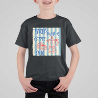 Tired Moms Coffee Club T Shirt For Kid Funny Mommy Mama Coffee Lover