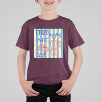 Tired Moms Coffee Club T Shirt For Kid Funny Mommy Mama Coffee Lover