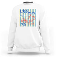 Tired Moms Coffee Club Sweatshirt Funny Mommy Mama Coffee Lover