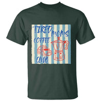Tired Moms Coffee Club T Shirt Funny Mommy Mama Coffee Lover