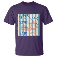Tired Moms Coffee Club T Shirt Funny Mommy Mama Coffee Lover