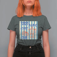 Tired Moms Coffee Club T Shirt For Women Funny Mommy Mama Coffee Lover