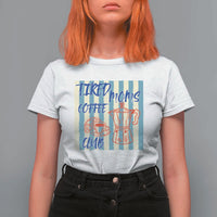 Tired Moms Coffee Club T Shirt For Women Funny Mommy Mama Coffee Lover
