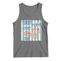 Tired Moms Coffee Club Tank Top Funny Mommy Mama Coffee Lover