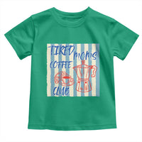 Tired Moms Coffee Club Toddler T Shirt Funny Mommy Mama Coffee Lover