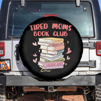 Tired Moms Book Club Spare Tire Cover Funny Bookish