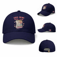 Tired Moms Book Club Baseball Cap Funny Bookish