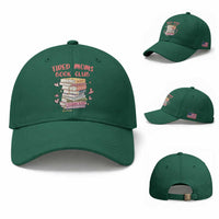 Tired Moms Book Club Baseball Cap Funny Bookish