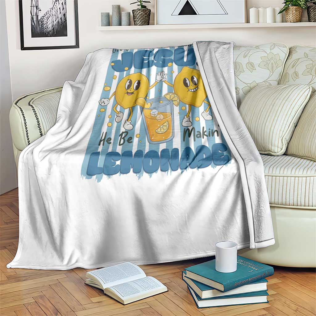 Jesus Lemonade Throw Blanket Life Gave Me Some Lemons