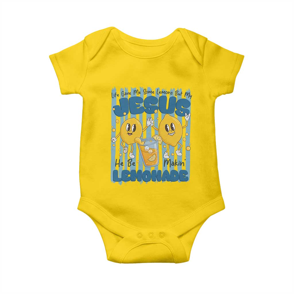 Jesus Lemonade Baby Onesie Life Gave Me Some Lemons