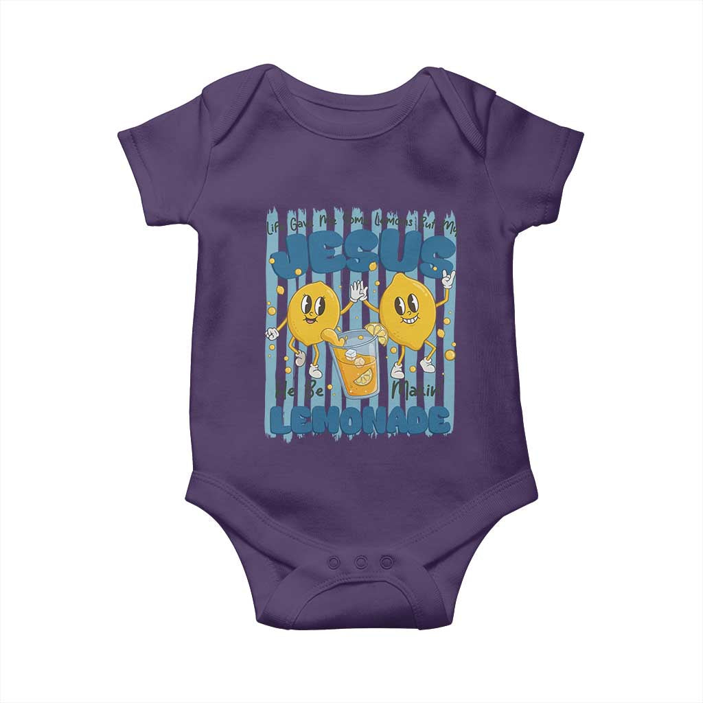 Jesus Lemonade Baby Onesie Life Gave Me Some Lemons