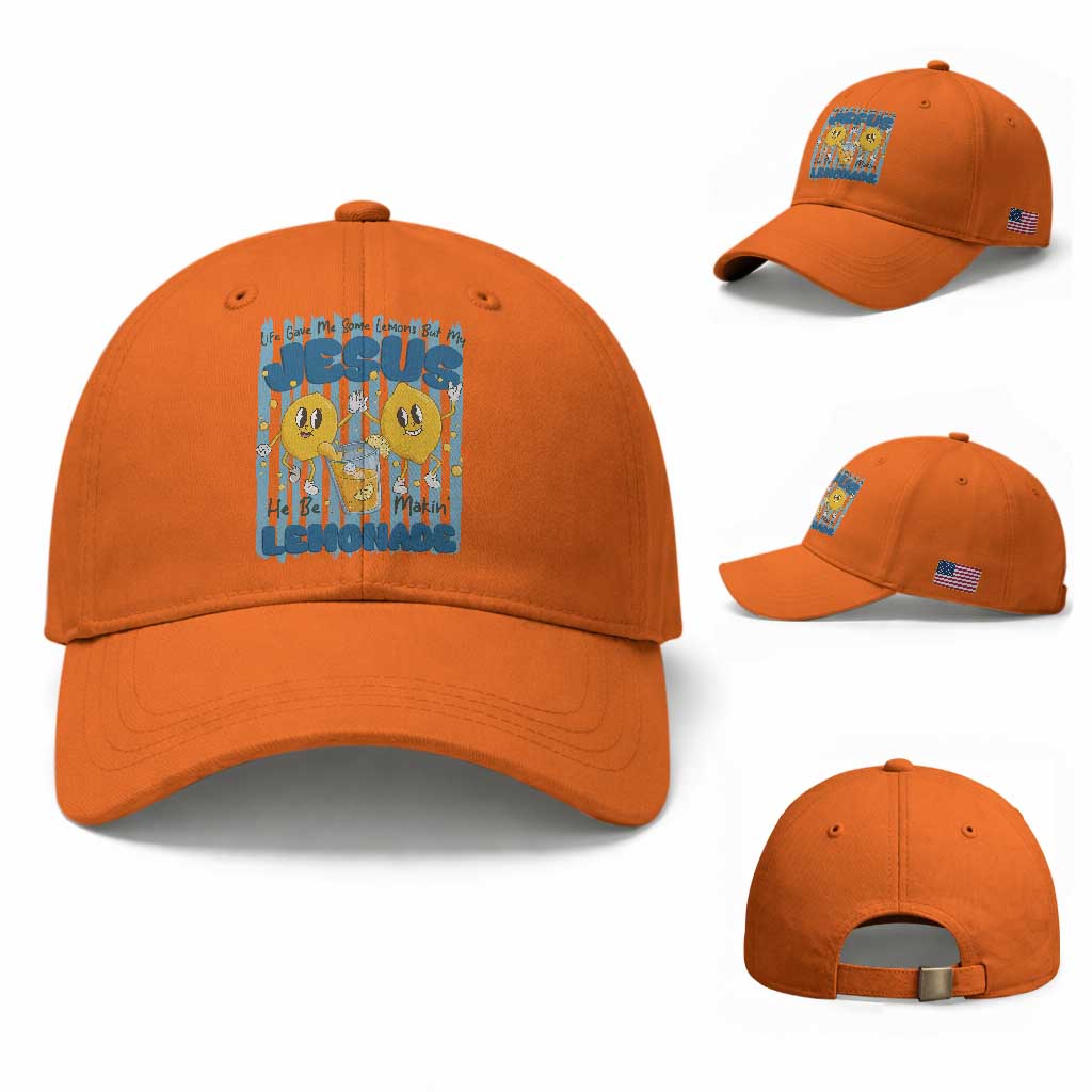 Jesus Lemonade Baseball Cap Life Gave Me Some Lemons