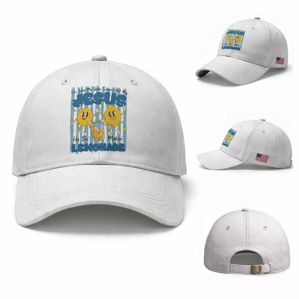 Jesus Lemonade Baseball Cap Life Gave Me Some Lemons