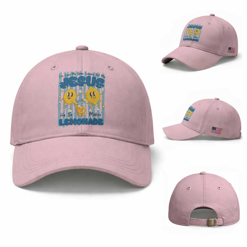 Jesus Lemonade Baseball Cap Life Gave Me Some Lemons