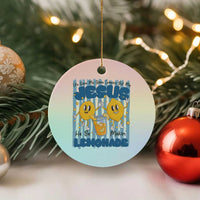 Jesus Lemonade Ceramic Ornament Life Gave Me Some Lemons