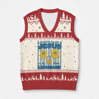 Jesus Lemonade V-Neck Knit Sweater Vest Life Gave Me Some Lemons