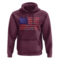 Cool Moms Don't Trust the Government Hoodie Patrioctic Mama Anti Government