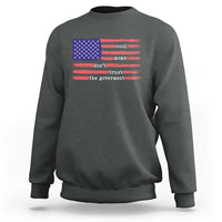 Cool Moms Don't Trust the Government Sweatshirt Patrioctic Mama Anti Government