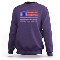 Cool Moms Don't Trust the Government Sweatshirt Patrioctic Mama Anti Government