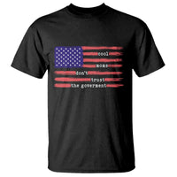 Cool Moms Don't Trust the Government T Shirt Patrioctic Mama Anti Government