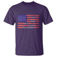 Cool Moms Don't Trust the Government T Shirt Patrioctic Mama Anti Government