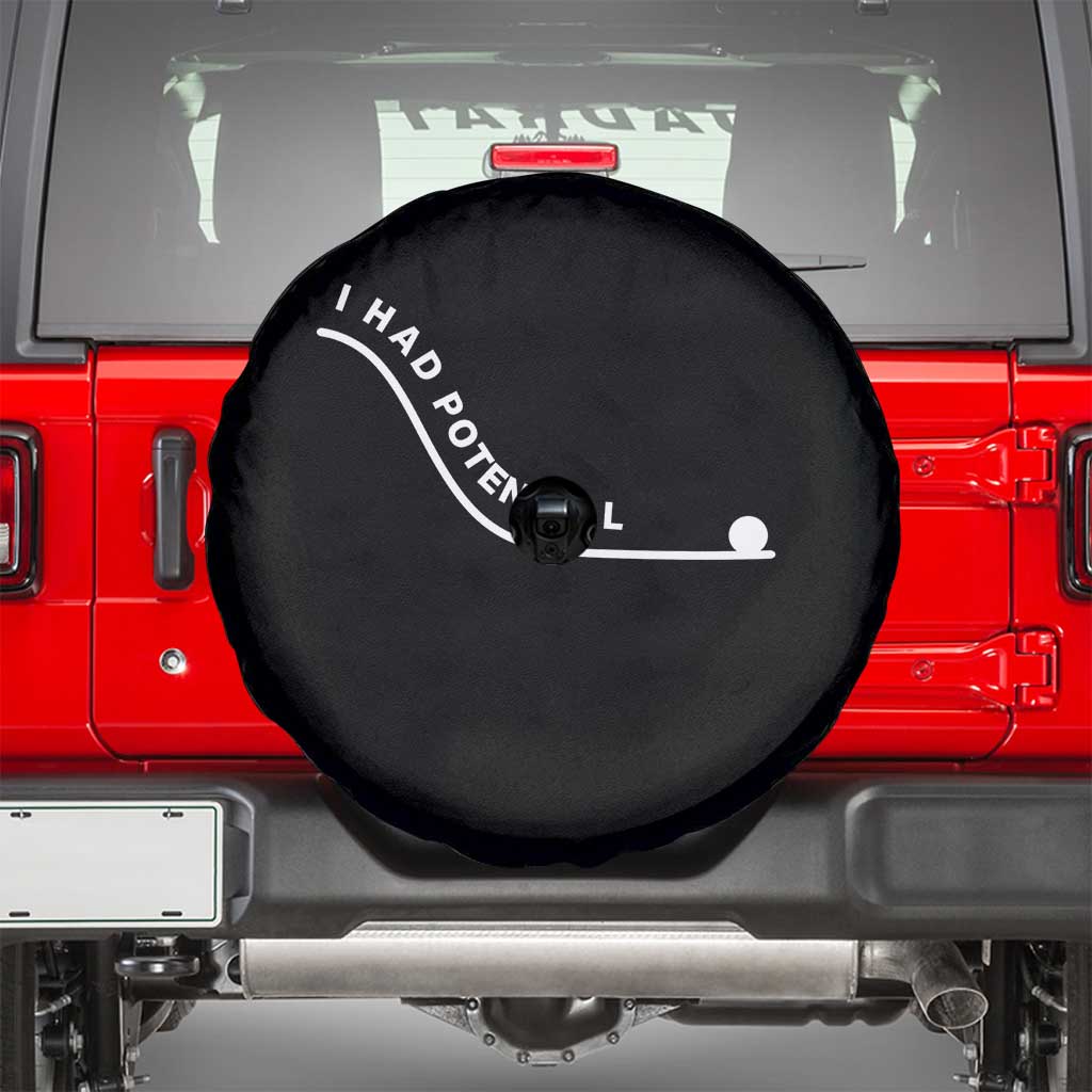 I Had Potential Spare Tire Cover Funny Sci-Fi Book Lover