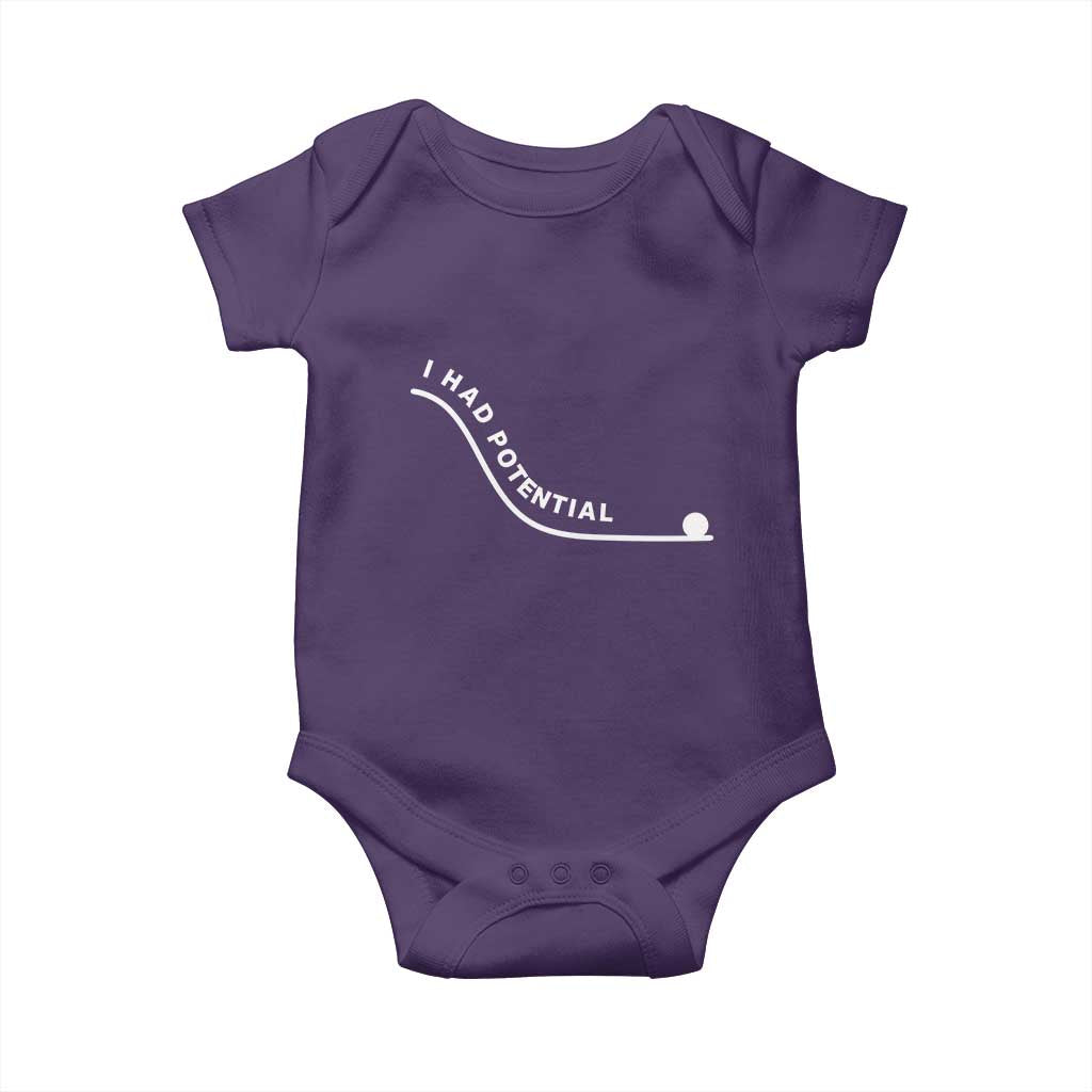 I Had Potential Baby Onesie Funny Sci-Fi Book Lover