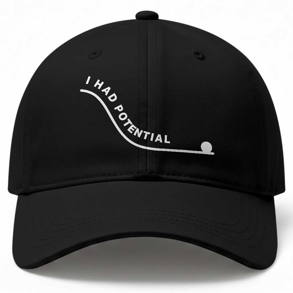 I Had Potential Baseball Cap Funny Sci-Fi Book Lover