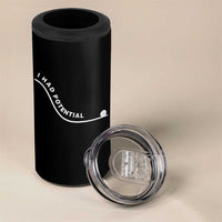I Had Potential 4 in 1 Can Cooler Tumbler Funny Sci-Fi Book Lover