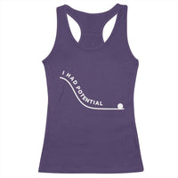 I Had Potential Racerback Tank Top Funny Sci-Fi Book Lover