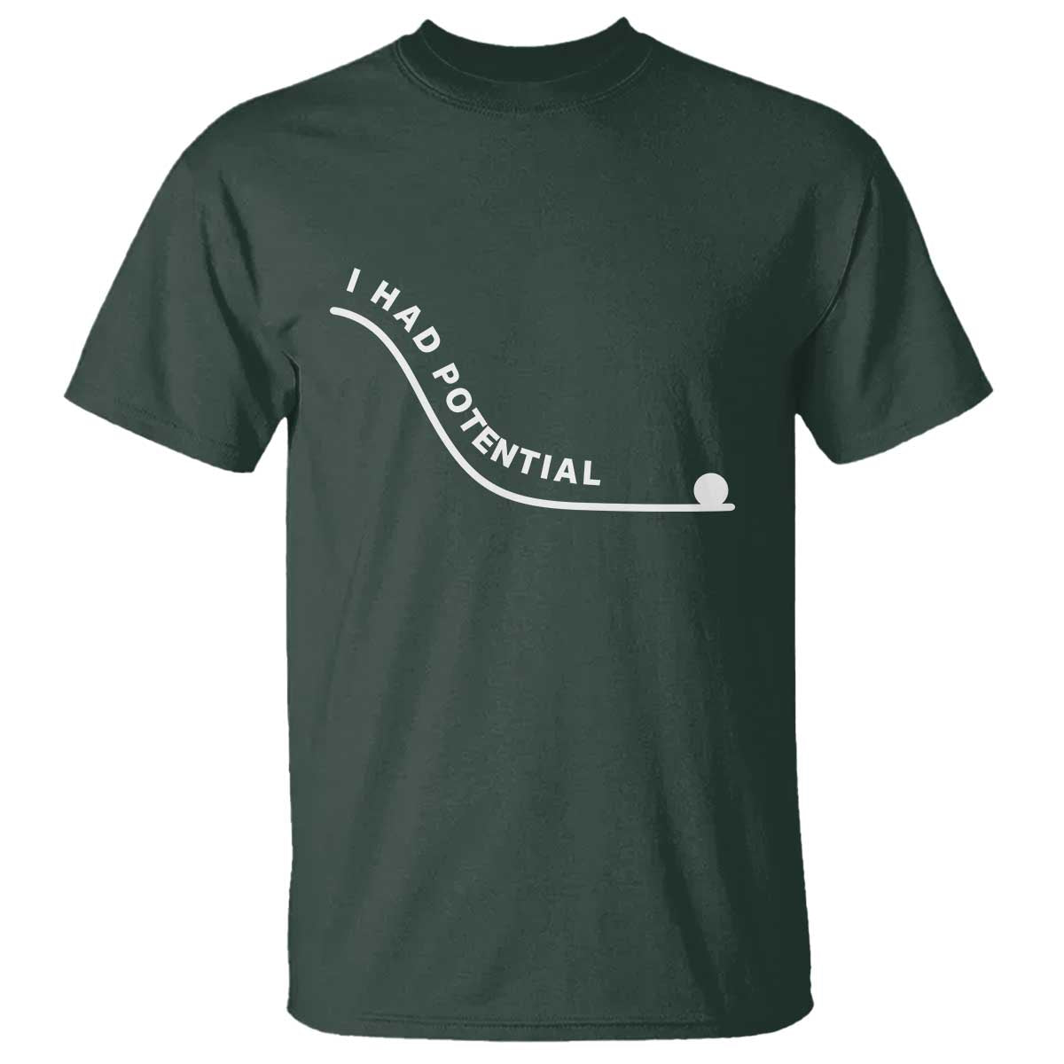 I Had Potential T Shirt Funny Sci-Fi Book Lover
