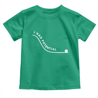 I Had Potential Toddler T Shirt Funny Sci-Fi Book Lover