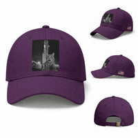 Funny Cat Selfie Lunar Mission 2026 Baseball Cap