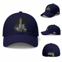 Funny Cat Selfie Lunar Mission 2026 Baseball Cap