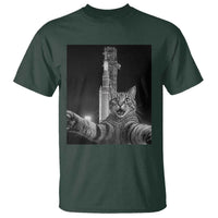 Funny Cat Selfie Lunar Mission 2026 T Shirt