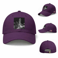 Funny Cat Selfie with Bigfoot Baseball Cap Back To The Moon Mission 2026