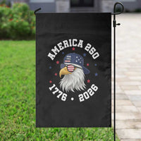 250 Years American Anniversary Garden Flag Patriotic Bald Eagle Fourth of July