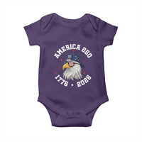 250 Years American Anniversary Baby Onesie Patriotic Bald Eagle Fourth of July