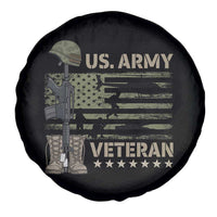 US Arrny Veteran Spare Tire Cover Proud Soldier USA Flag Camouflage Military - Wonder Print Shop