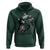 Black Cat Halloween Hoodie Skeleton Hand Boop - undefined