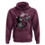 Black Cat Halloween Hoodie Skeleton Hand Boop - undefined
