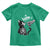Black Cat Halloween Toddler T Shirt Skeleton Hand Boop - Wonder Print Shop