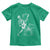 Rock Skeleton Cat Playing Guitar Toddler T Shirt Funny Halloween Kitty Music Lovers - Wonder Print Shop