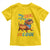 Funny Patriotic Dachshund Toddler T Shirt My Dog Thinks I Am Cool USA Dog Lover - Wonder Print Shop