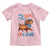 Funny Patriotic Dachshund Toddler T Shirt My Dog Thinks I Am Cool USA Dog Lover - Wonder Print Shop